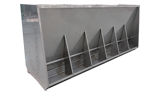 Stainless Steel Double-Sided Chute