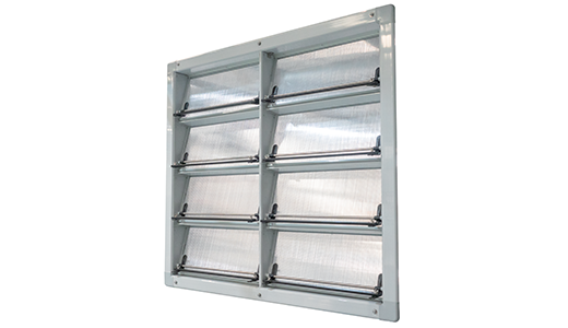 Negative Pressure Side Wall Air Inlet Window