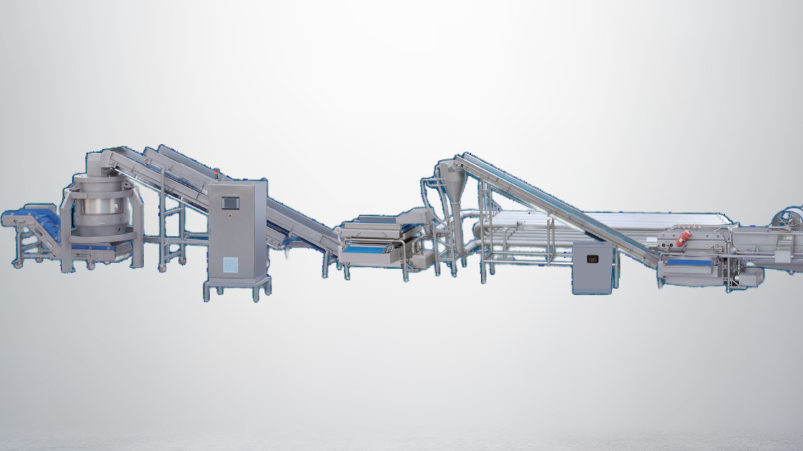 Intelligent fruit and vegetable production  line (leafy vegetables)