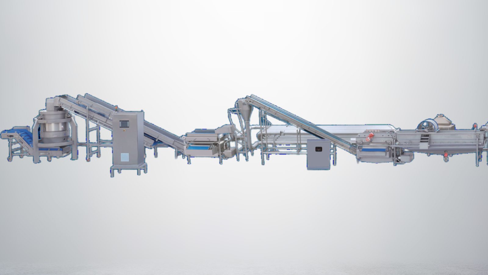 Intelligent fruit and vegetable production  line (rhizome)