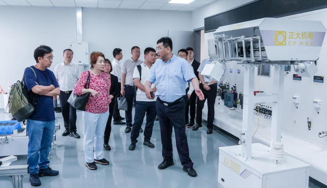 Director Mao Maoqu Jianli of Jiayu Seed Industry Technology Co., Ltd. visited CP M&E Group for inspection and exchange