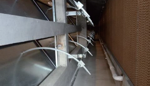 Water Curtain Damper - Double Story