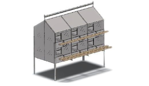 24 Hole Manual Egg Box