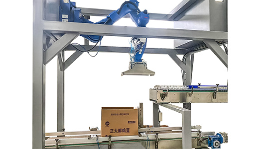 Automatic egg cartoning